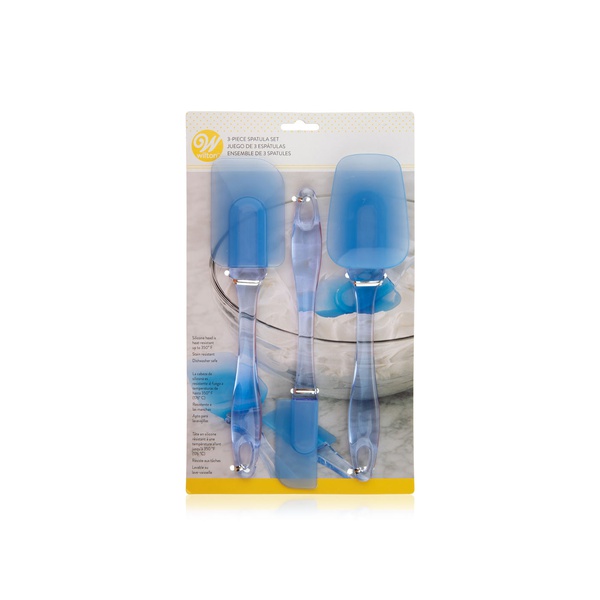 Wilton Easy Flex Silicone Spatula Set x 3