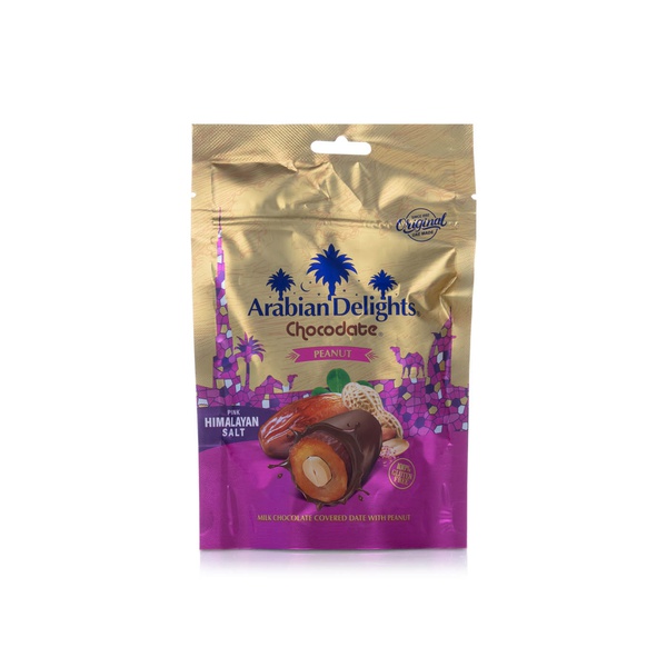 Arabian Delights Chocodates Peanut with Himalayan Salt 70g