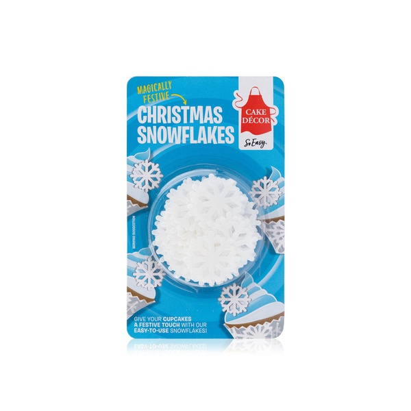 Waitrose Cake Decor Christmas Snowflakes 4g Spinneys UAE