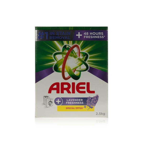 اشتري Ariel automatic laundry powder detergent with lavender freshness 4.5kg في الامارات