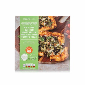 Spinneysfood Frozen Air-Fryer Pizza Buffalo Mozzarella and Sundried Tomato 300g