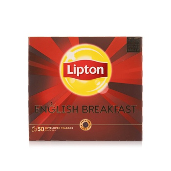 Lipton English Breakfast Tea x50 100g
