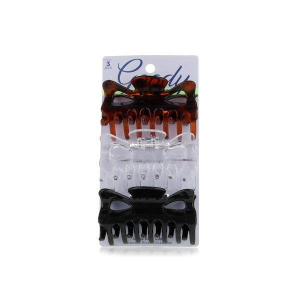 Buy Goody large rectangle claw clip 3pcs in UAE