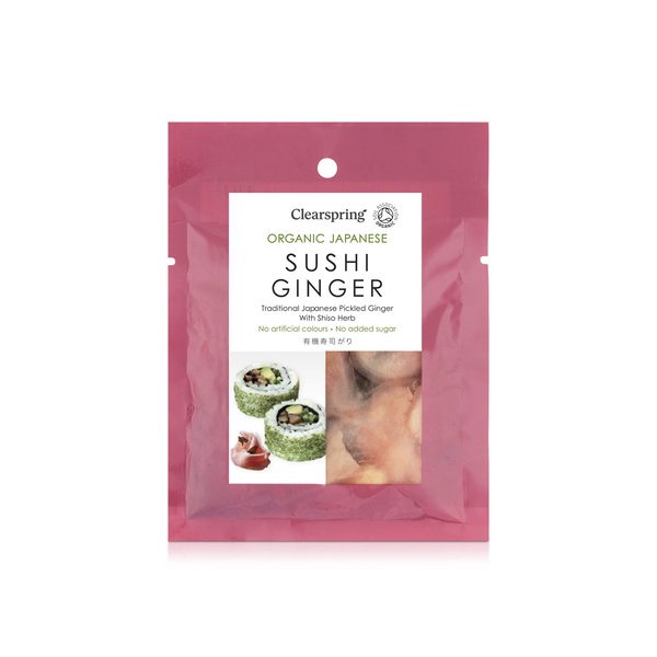 Clearspring Organic Japanese Sushi Ginger 105g