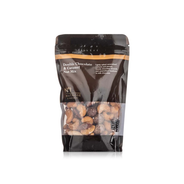 Waitrose No1 Double Chocolate & Caramel Nut Mix 150g