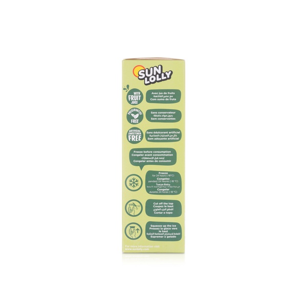 Sun Lolly Mango Ice Lollies X 8 480Ml