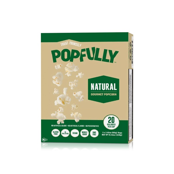 Popfully Natural Popcorn 240g