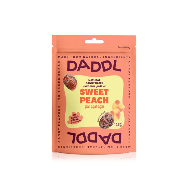 Daddl Candy Sweet Peach Dates 125g