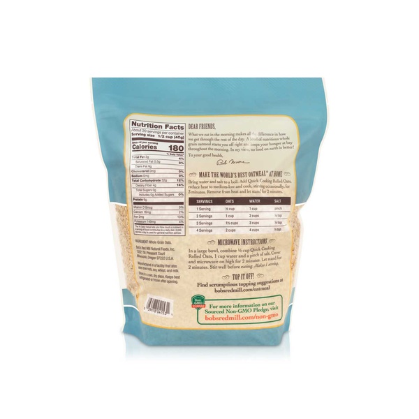 Bob's Red Mill Quick Rolled Oats 907g
