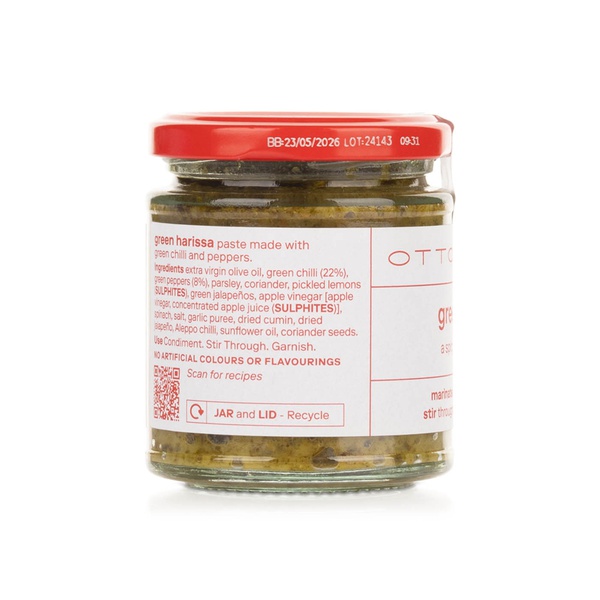 Ottolenghi Green Harissa Spicy Green Chilli Paste 170g