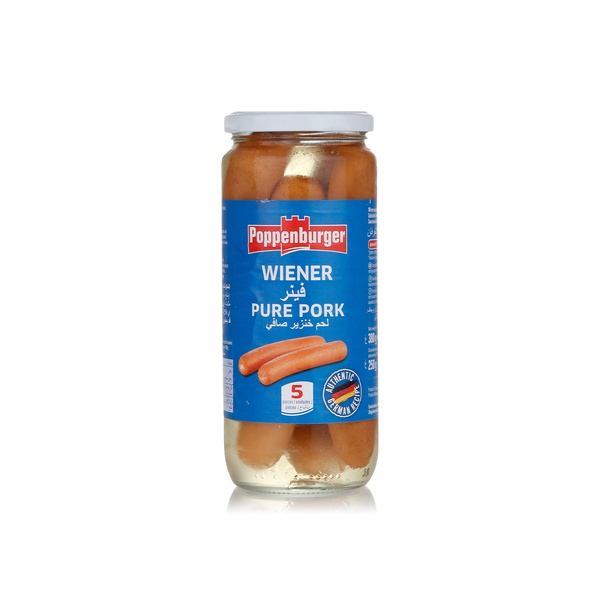 Poppenburger Pure Pork Wiener Sausage 250g