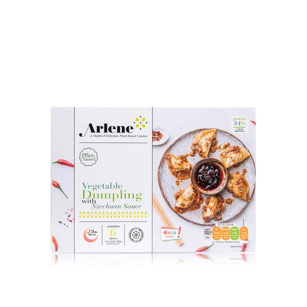 Arlene Frozen Vegetable Dumpling With Szechuan Sauce 250G