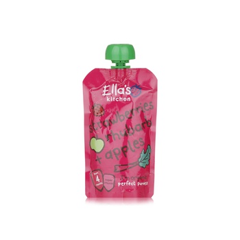 Ella's Kitchen Organic Strawberry, Rhubarb & Apple 4+ Months 120g