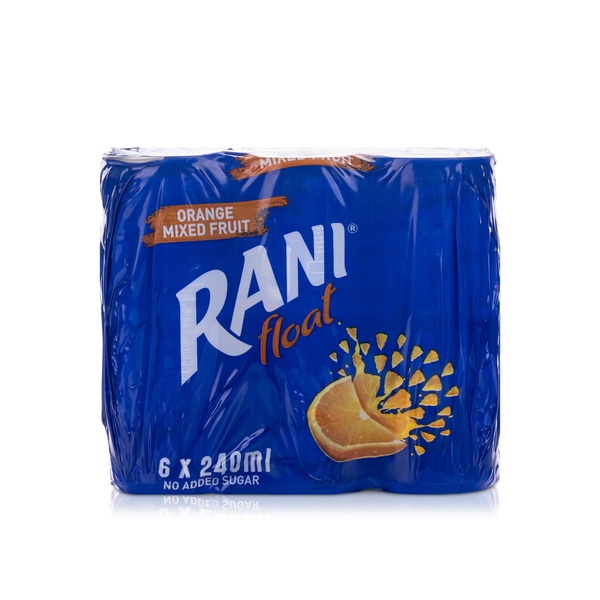 Rani Float Orange Mixed Fruit Juice Drink No Added Sugar 240ml x 6
