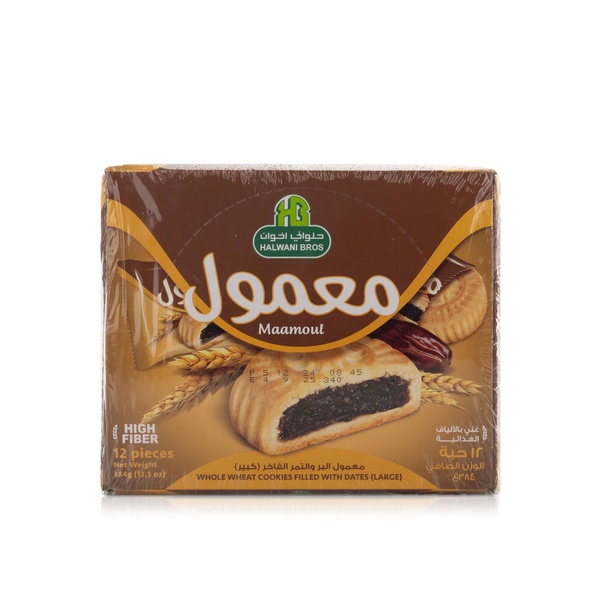 Halwani Whole Wheat Date Maamoul 384g