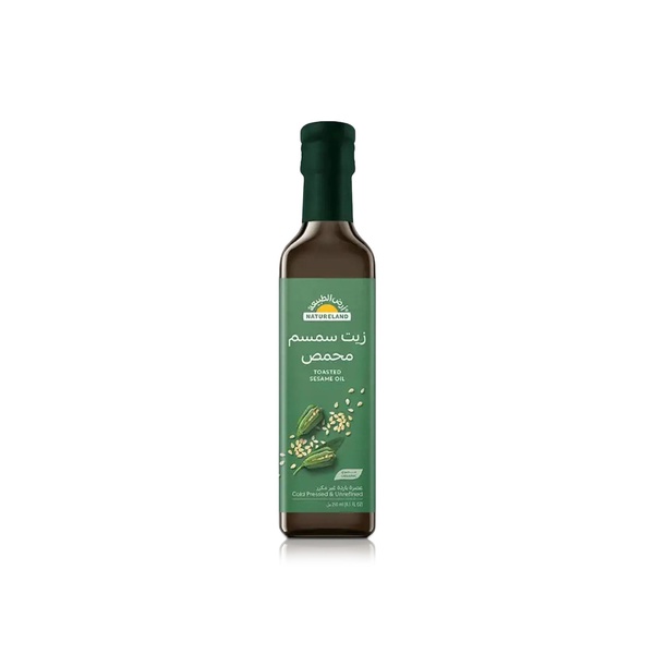 Natureland Organic Toasted Sesame Oil 250ml