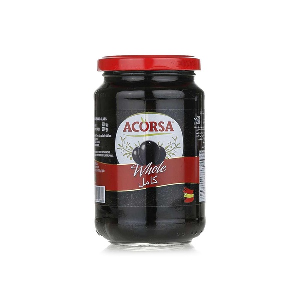 Acorsa Black Olives 350g