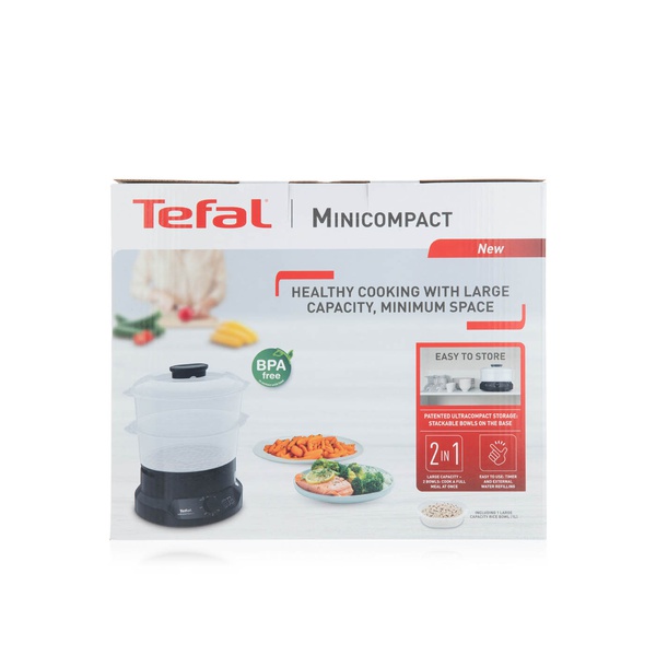 Tefal mini compact 2 bowl steamer VC139865 Spinneys UAE