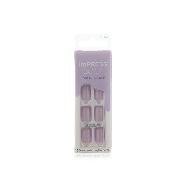 Kiss Impress Colour Nails Picture Purplect 007