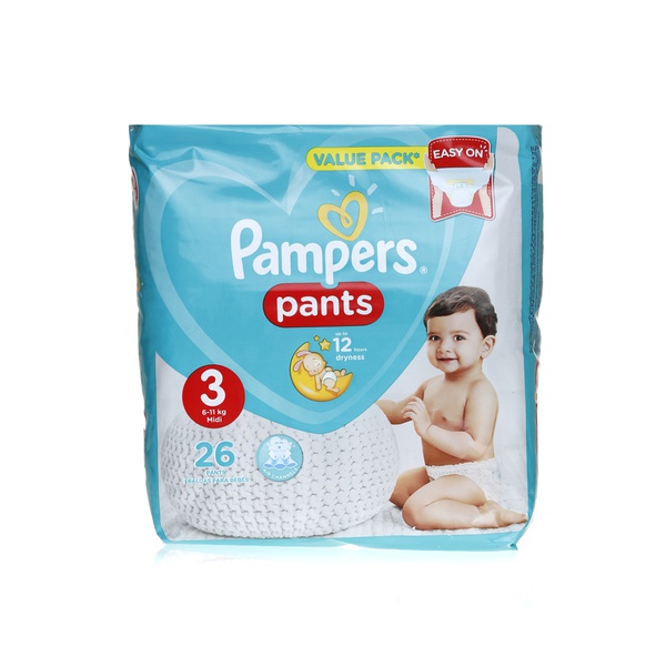 Buy Pampers Pants size 3 x26 in UAE