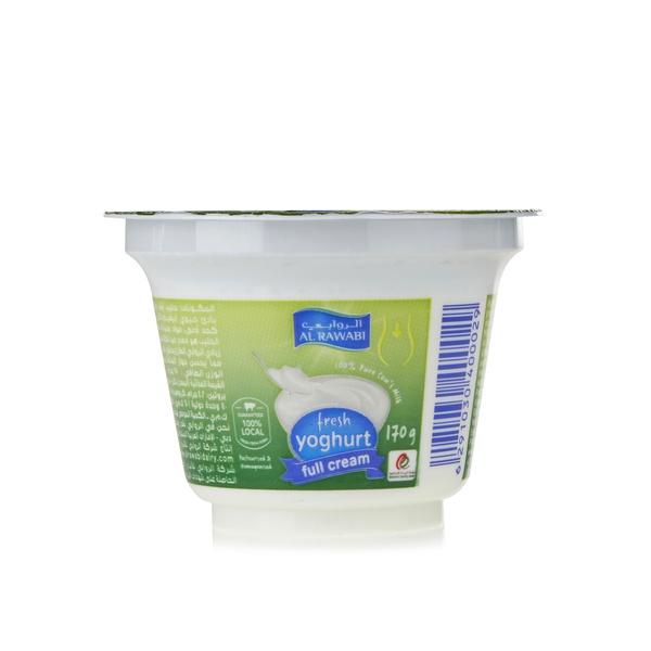 Buy Al Rawabi full cream yoghurt 170g in UAE