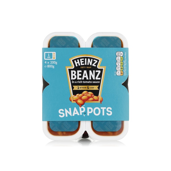 Heinz Beanz Snap Pots 4 x 200g