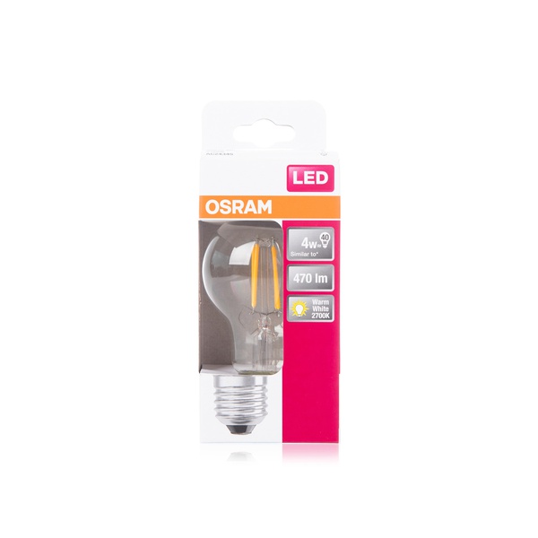 Osram Filament LED Bulb W/white Screw 4w