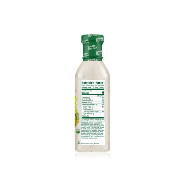 Walden Farms Calorie Free Ranch Dressing 355ml
