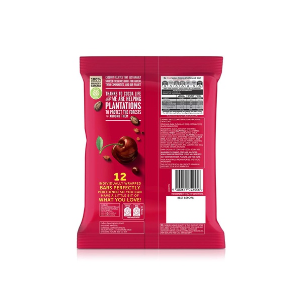 Cadbury Cherry Ripe Mini Bars x 12 180g