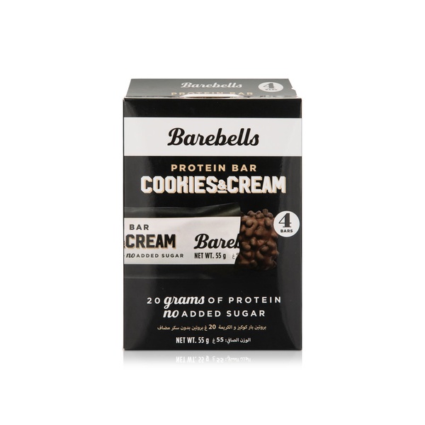 Barebells Protein Bar Cookies and Cream 55g x 4