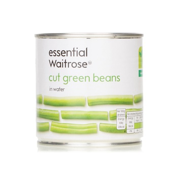 Waitrose  Essential Cut Green Beans 400g