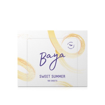 Baya laundry detergent sheets sweet summer 100 pack