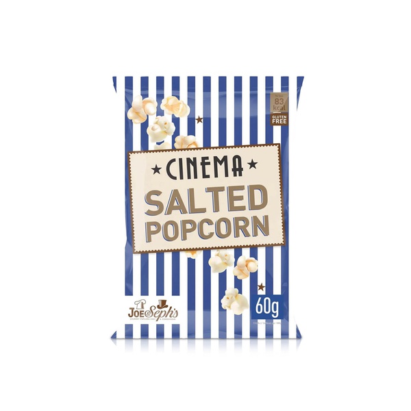 Joe and Seph's Cinema Salted Popcorn 60g