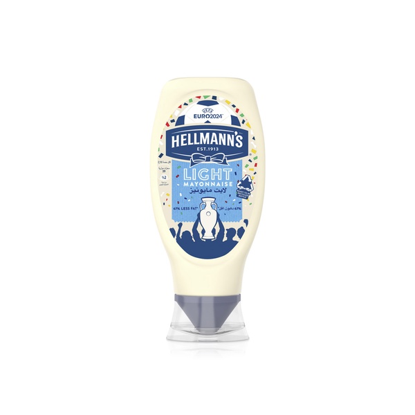Buy Hellmanns light mayonnaise 420g in UAE