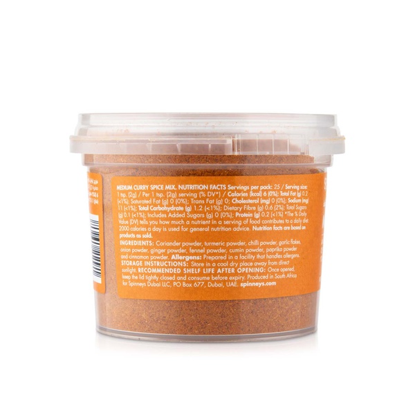 Spinneysfood Medium Curry Spice Mix 50g