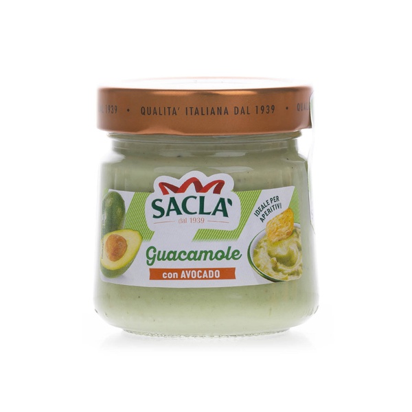 اشتري Sacla guacamole con avocado 190g في الامارات