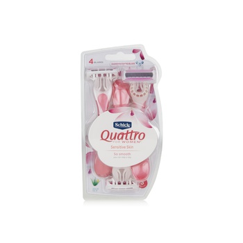 Schick Quattro Razors x 3