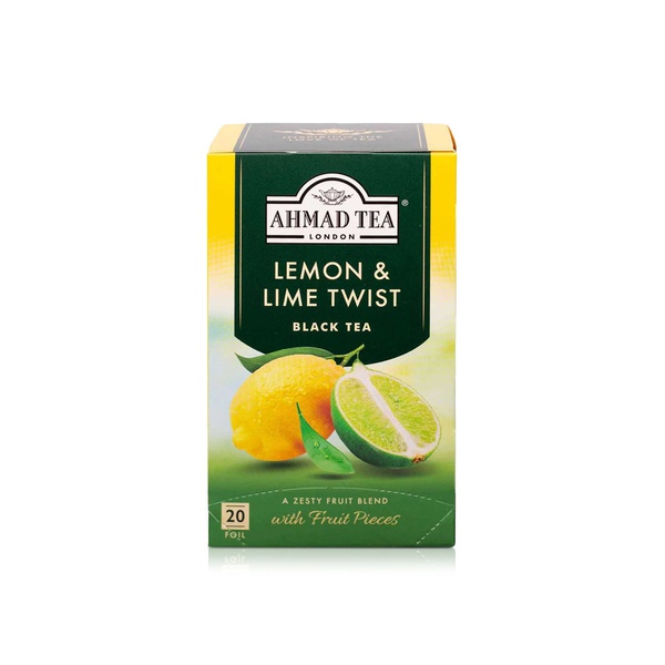 Ahmad Tea Lemon & Lime Twist Black Tea x 20