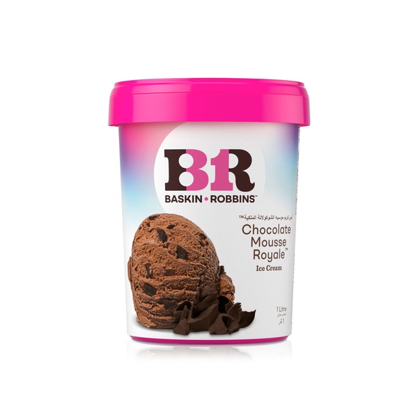 Baskin Robbins Chocolate Mousse Royale Ice Cream 1 Litre