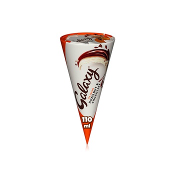 Galaxy Hazelnut & Chocolate Ice Cream Cone 110Ml