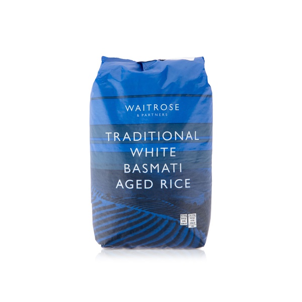 Waitrose White Basmati Aged Rice 2kg