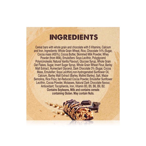 Nestle Fitness Chocolate Bars 6 x 23.5g