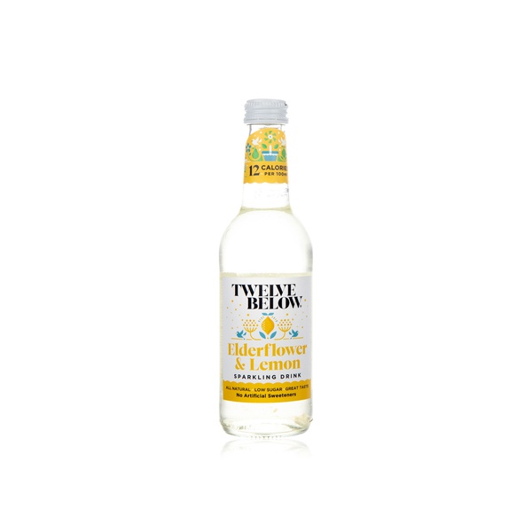 اشتري Twelve Below elderflower and lemon drink 330ml في الامارات