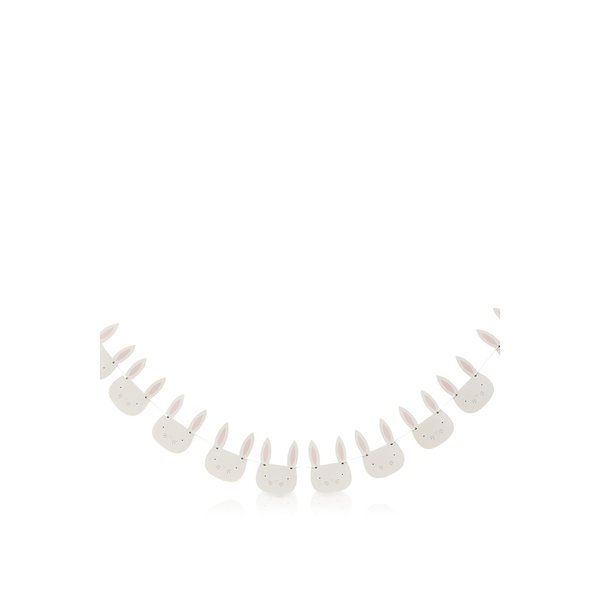 Ginger Ray Pink and White Easter Bunny Bunting