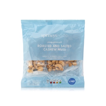 Spinneysfood Roasted And Salted Cashew Nut Bar 5 Pack 150g