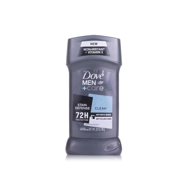 اشتري Dove men care stain defence 72 hour antiperspirant stick 76g في الامارات