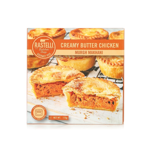 Rastelli Frozen Butter Chicken Pie 170G