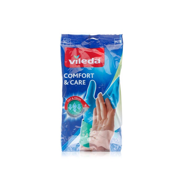 اشتري Vileda gloves dry comfort medium في الامارات