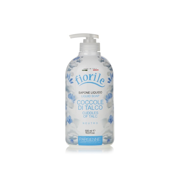 Buy Parisienne fiorile liquid soap talc 500ml in UAE