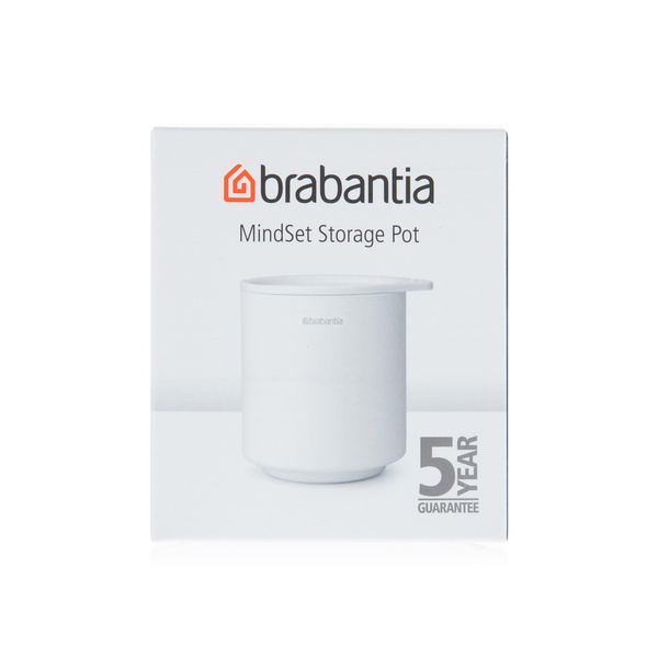 BRABANTIA MINDSET STORAGE POT WHITE